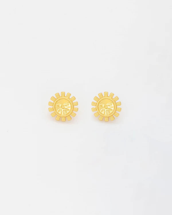 Aretes Sol Cara Avemaría