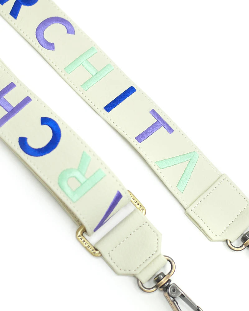 Strap Bordada en PVC Parchita