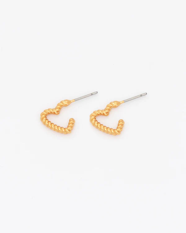 Pendientes Corazón Entorche Avemaría