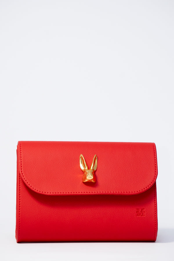 Cartera Monsa Mónaco con herraje de Baño en Oro