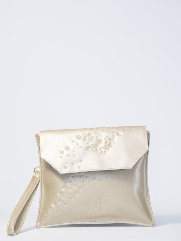 Bolso cartera Glimmer con detalles en bordado