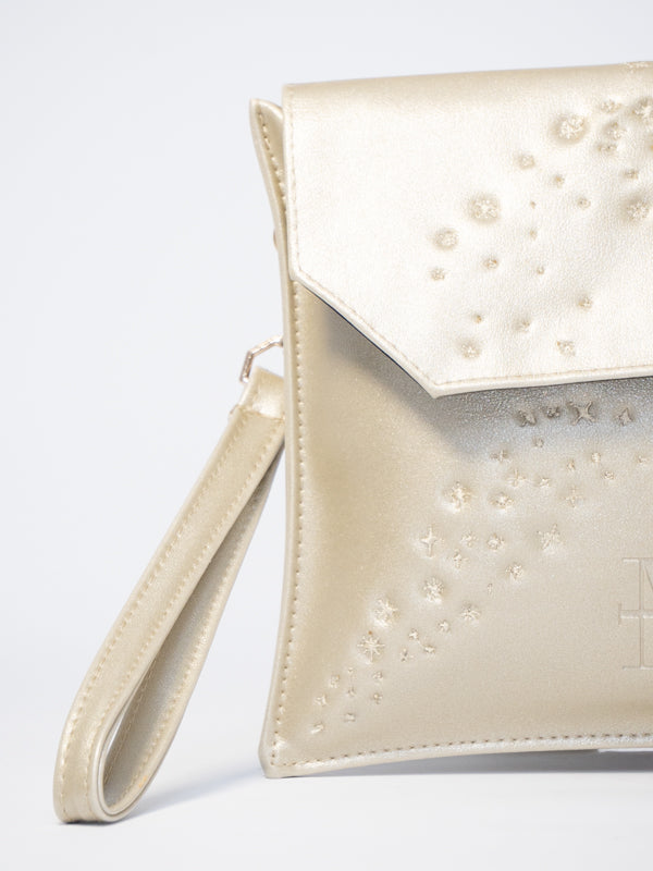 Bolso cartera Glimmer con detalles en bordado