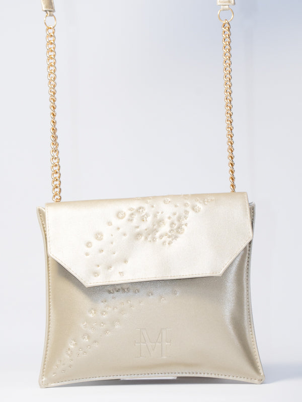 Bolso cartera Glimmer con detalles en bordado