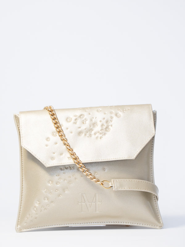 Bolso cartera Glimmer con detalles en bordado