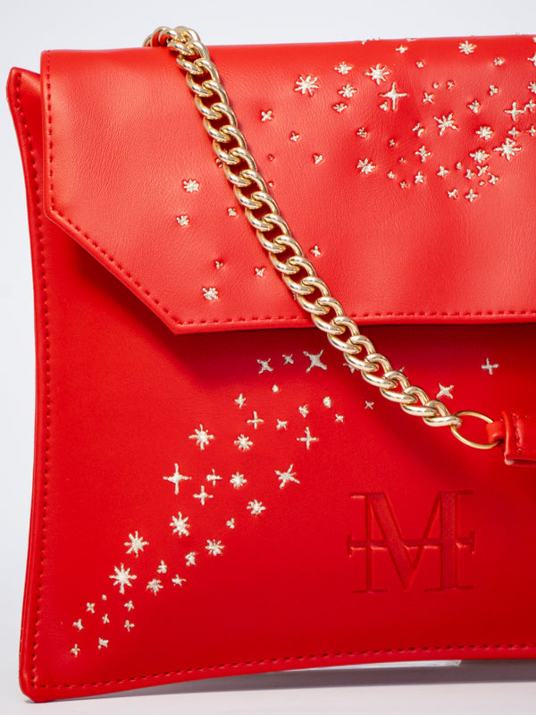 Bolso cartera Glimmer con detalles en bordado