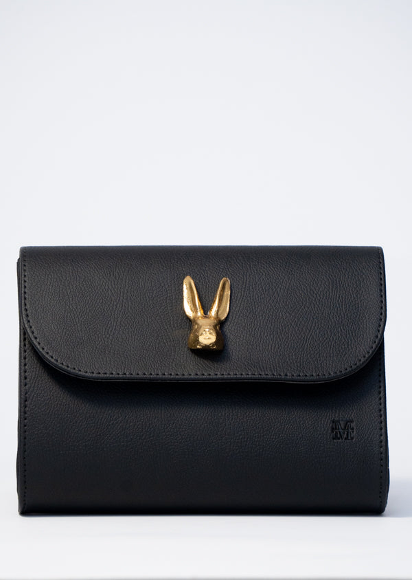 Cartera Monsa Mónaco con herraje de Baño en Oro