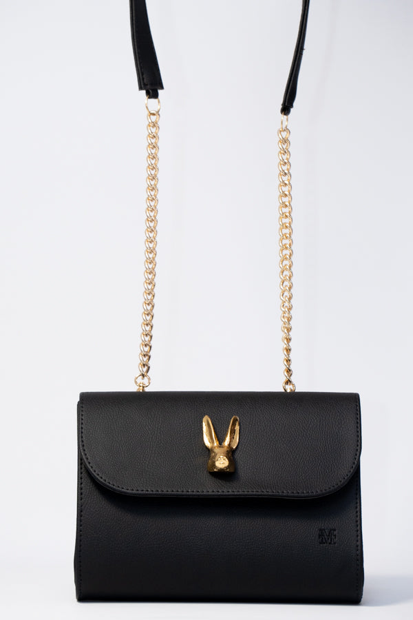 Cartera Monsa Mónaco con herraje de Baño en Oro