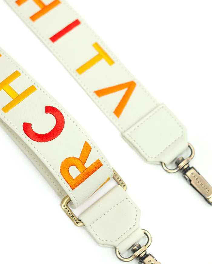 Strap Bordada en PVC Parchita